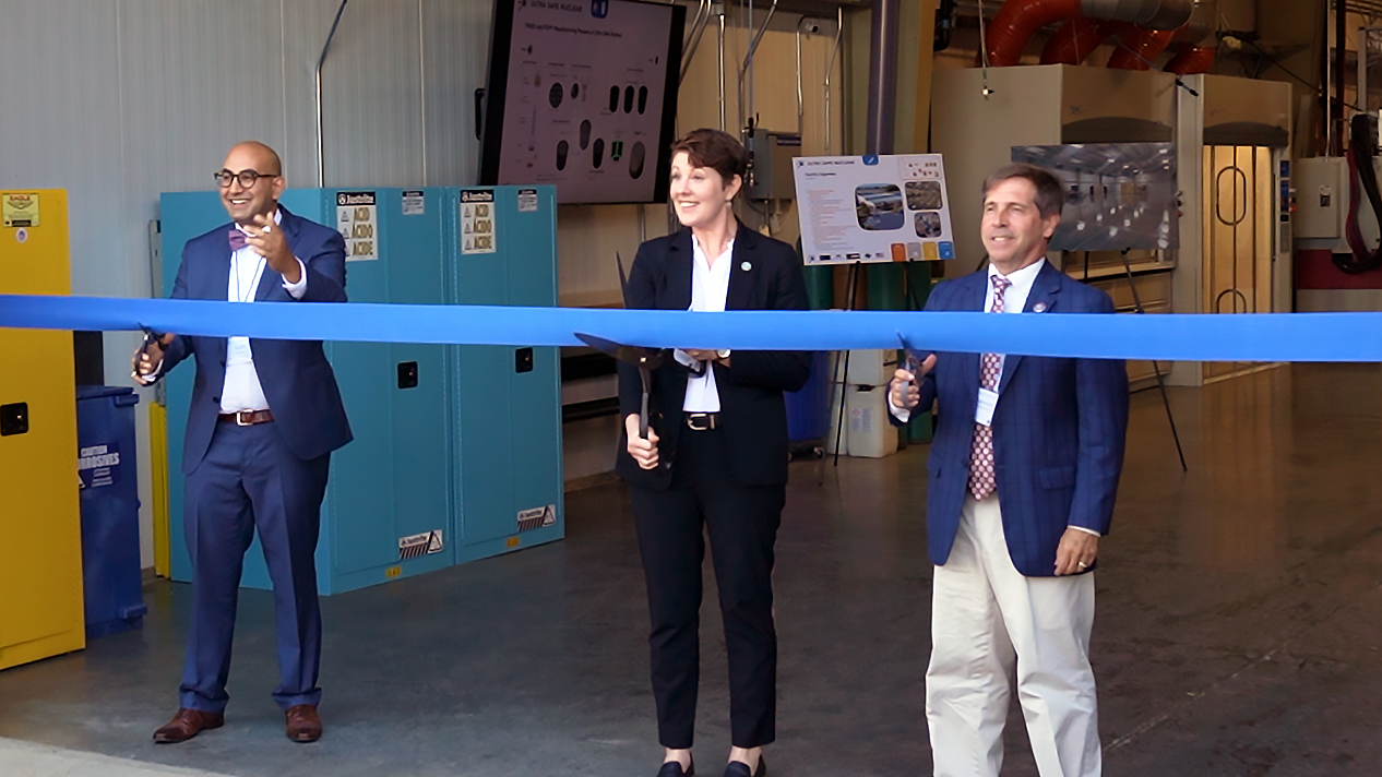 Ultra Safe Nuclear Corporation Announces the Opening of 
Pilot Fuel Manufacturing Facility in Oak Ridge, Tenn.